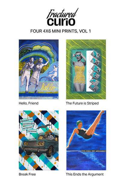 4-pack Mini Print Set, Volume 1