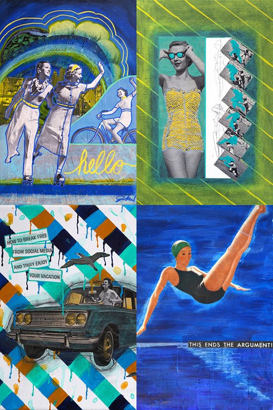 4-pack Mini Print Set, Volume 1